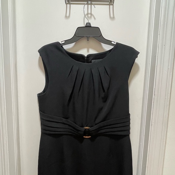 Chelsea Rose Black Sheath Dress Size 12 - Picture 6 of 9